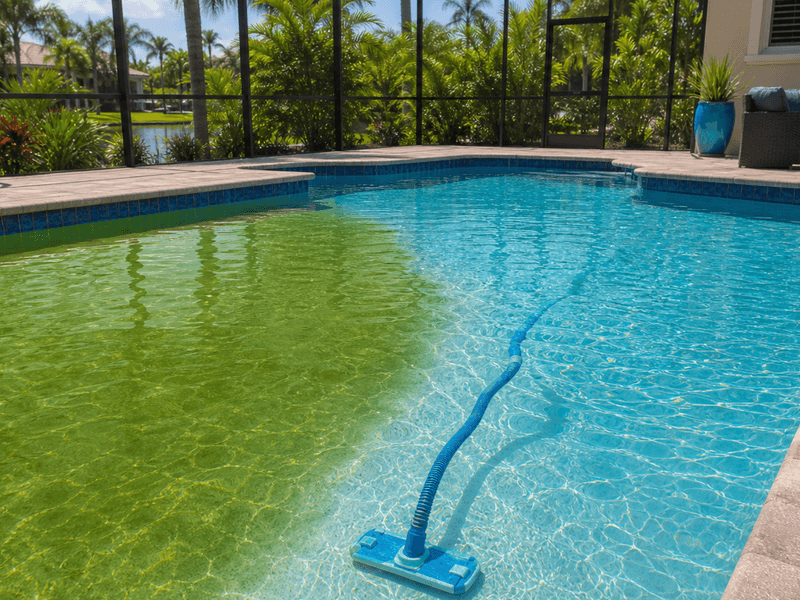 green pool recovery in Tampa