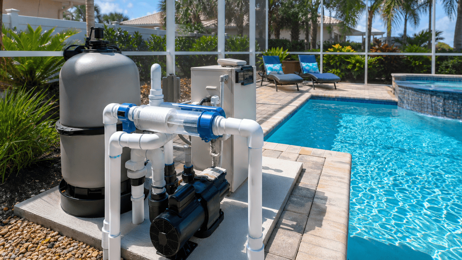 saltwater pool service
